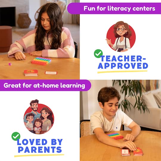 The Fidget Game Vocabulary Words Educational Game Set